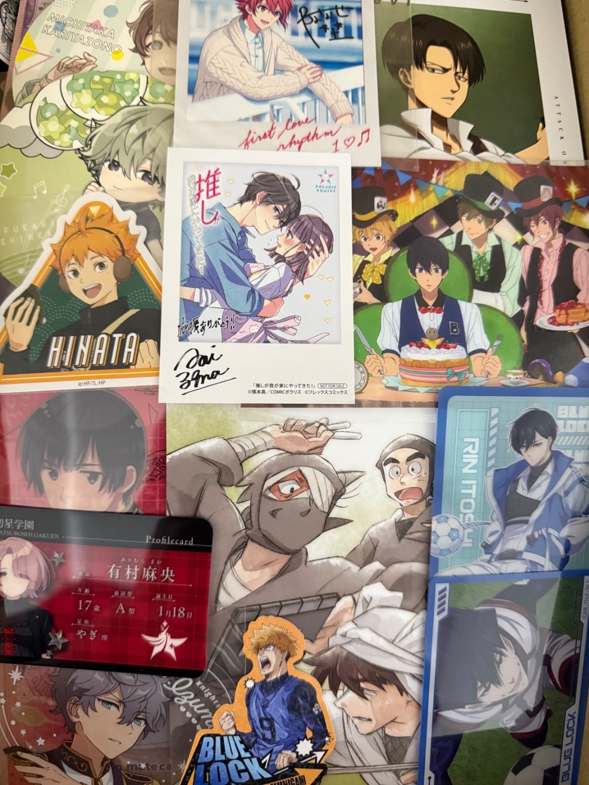 紙類 アニメ ゲーム まとめ売り 大量 色紙 コースター ポストカード