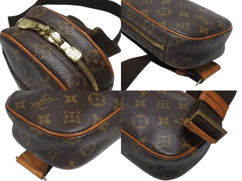 ポシェットガンジュ モノグラム 廃盤品 ヴィトン ポシェットガンジュ