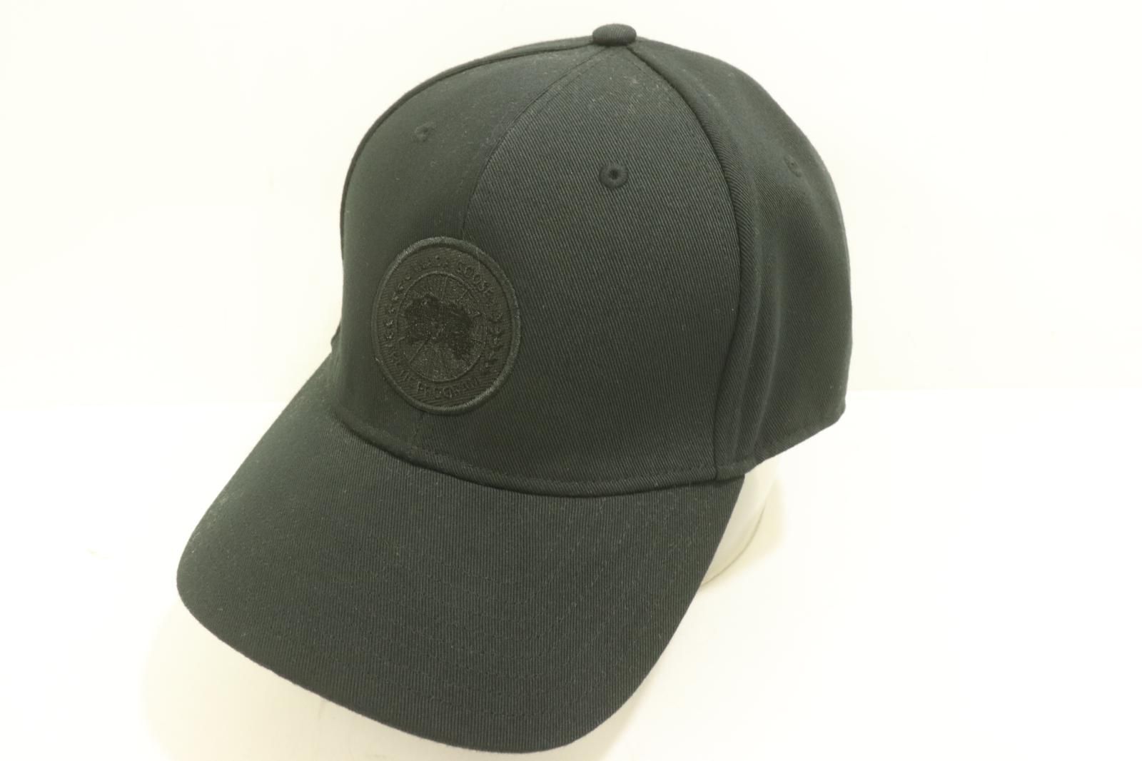 CANADA GOOSE レディースキャップ M Tonal Cap CANADA GOOSE M 黒 ブラック ロゴ