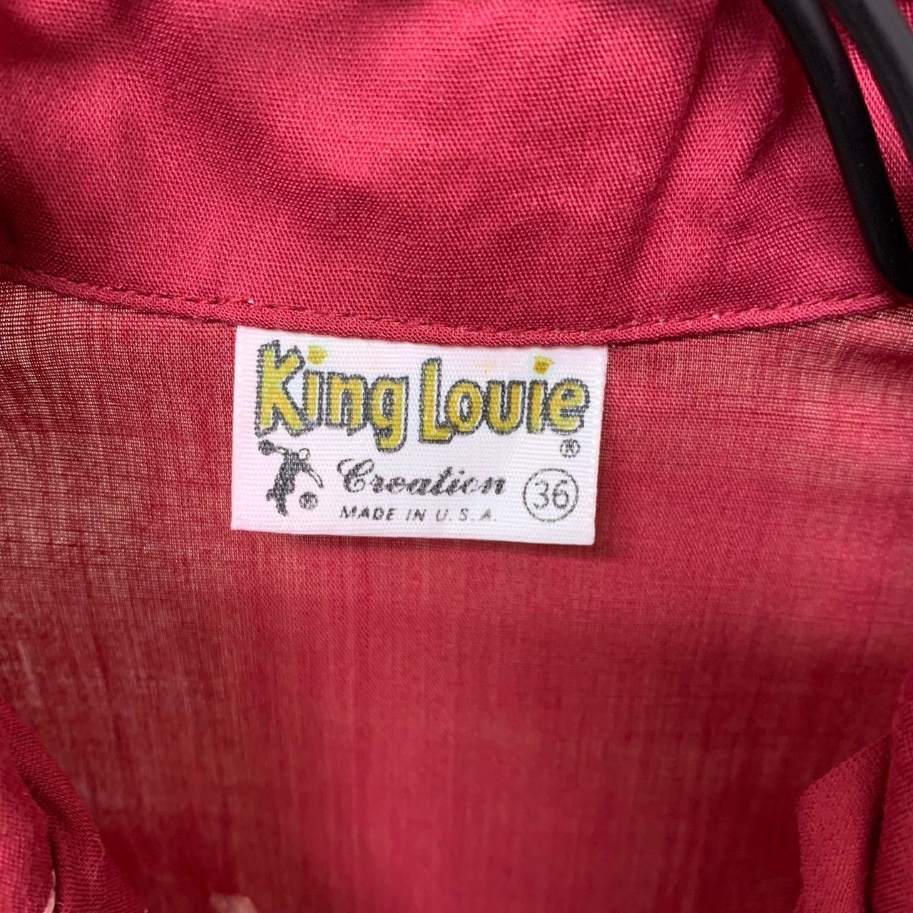 70s USA製 King Louie キングルイ 半袖 シャツ ボウリングシャツ M 古着 古着屋 埼玉 ストリート オンライン 通販 アメカジ ビンテージ 23A5520