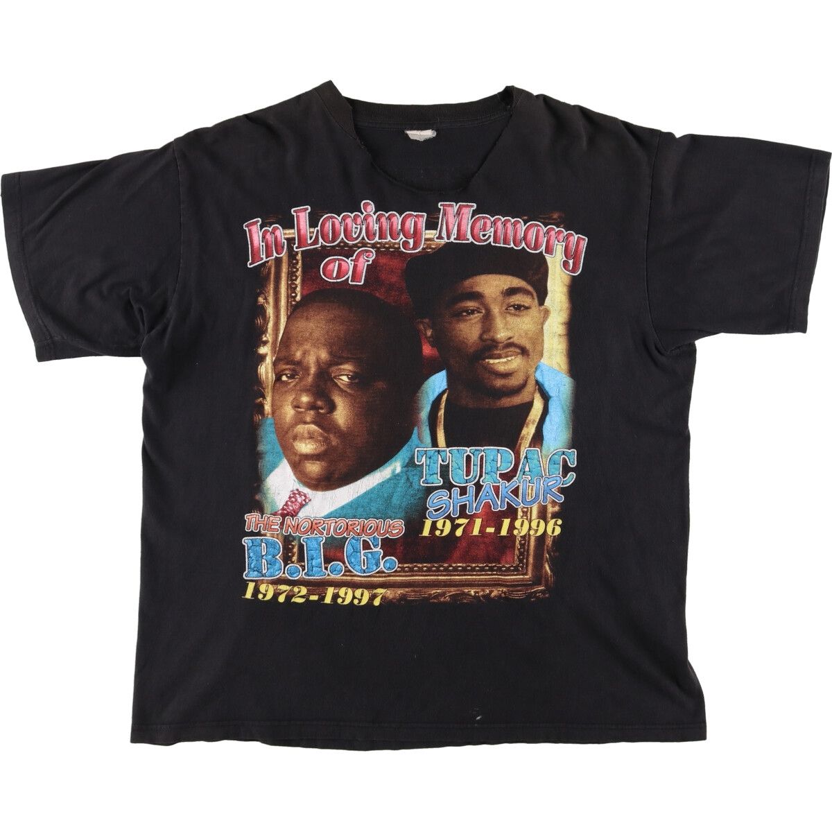 超激レア ノトーリアスBIG Tシャツ 90年代ヴィンテージ 追悼 rap