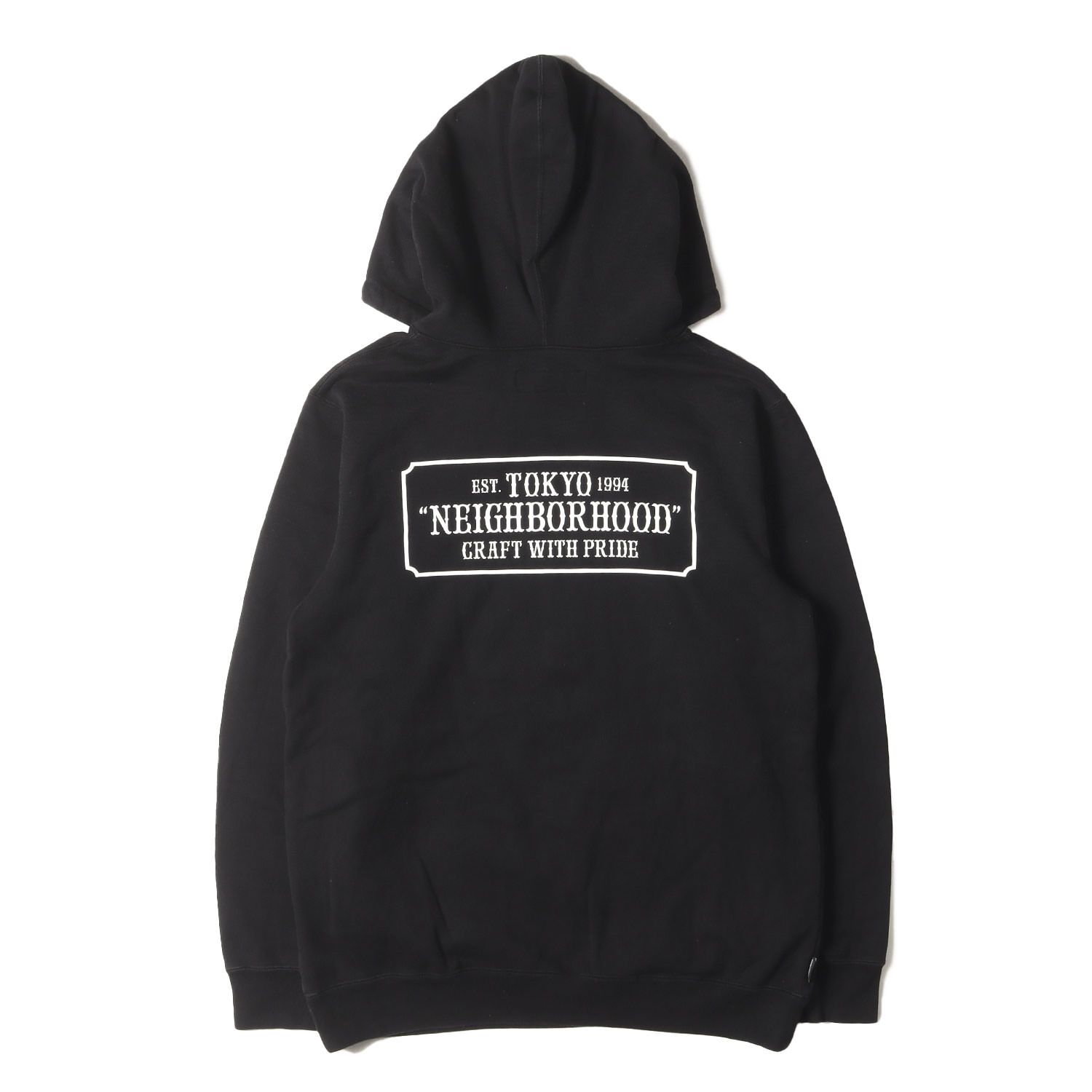 ネイバーフッドパーカー黒