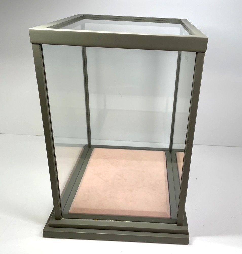 LIADRO ガラスショーケース グレー LLADRO リヤドロ ガラスケース