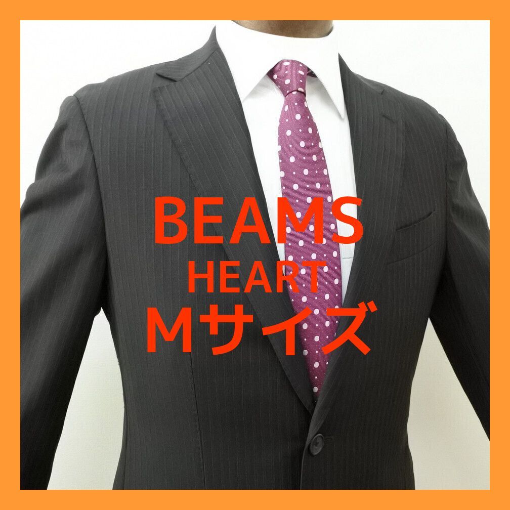 【新品・未使用】スーツ　BEAMSHEART（マーチンソン生地）size46