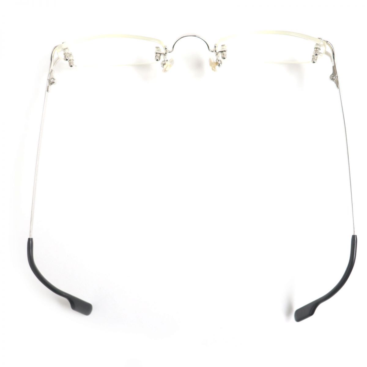 美品▽Cartier カルティエ オクタゴン/8角形 ツーポイント ロゴ金具付 