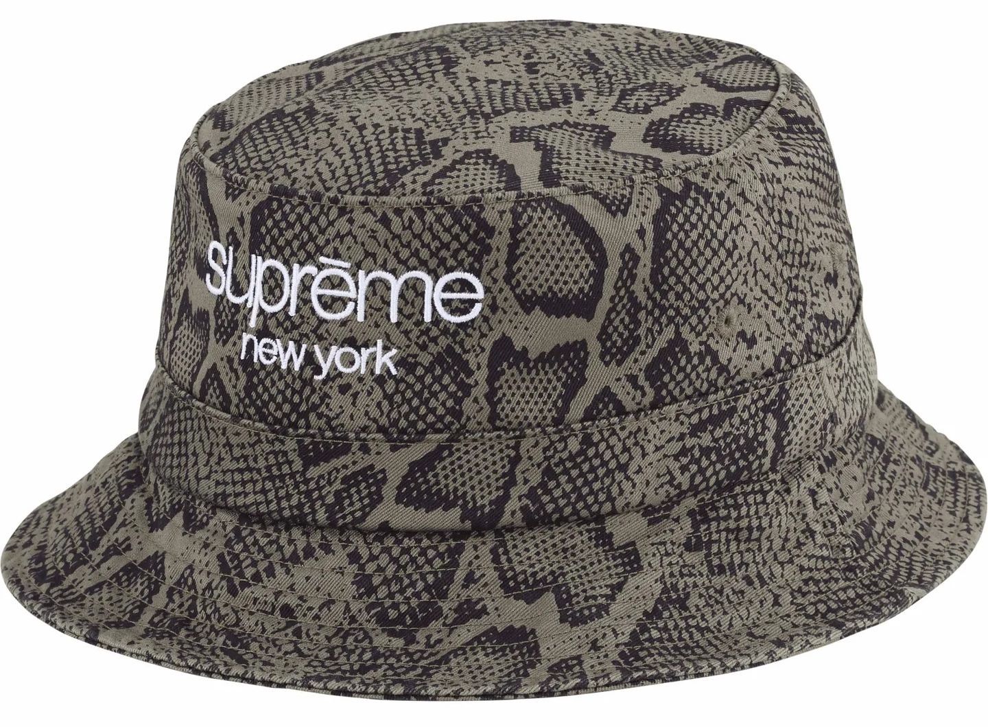Supreme®︎ 24ss Chino Twill Crusher S/M 蛇柄