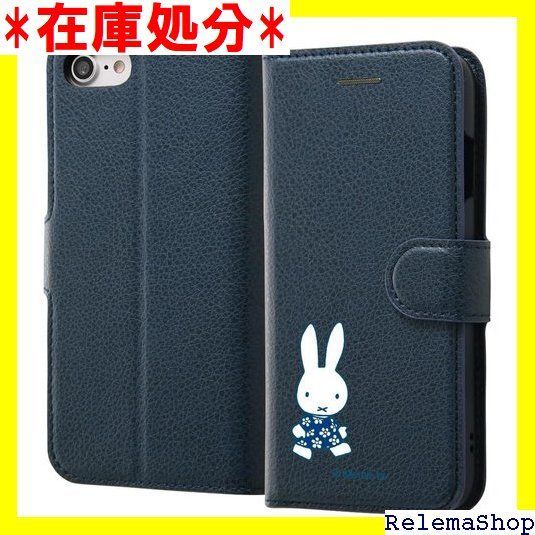 イングレム iPhone SE 第3世代 / iPhone SE 第2世代 / 8 / 7 ケース/ミッフィー/手帳型 薄型 軽量 レザー カード収納豊富 マグネットフリップ スタンド機能 シンプル / ミッフィー_てくてく 1666