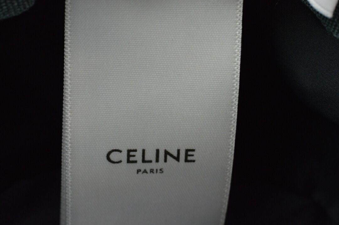 セリーヌ CELINE パームツリー ロゴプリント 総柄 バケット