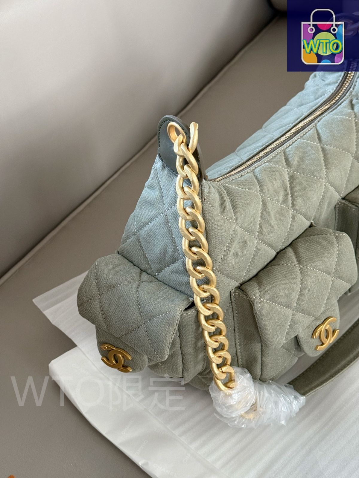 【話題沸騰】CHANEL 25 デニム ホーボーバッグ スモール 今日特価】Chanel シャネル 25C新作 ポケット付き デニム