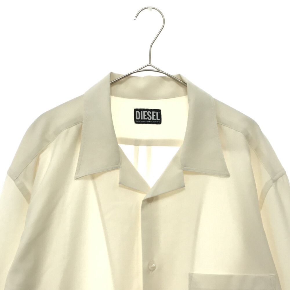 K*S様 DIESEL S-WOOLY オーバルD ウール混 オープンカラー 長 DIESEL (ディーゼル) S-WOOLY オープンカラー 長袖シャツ