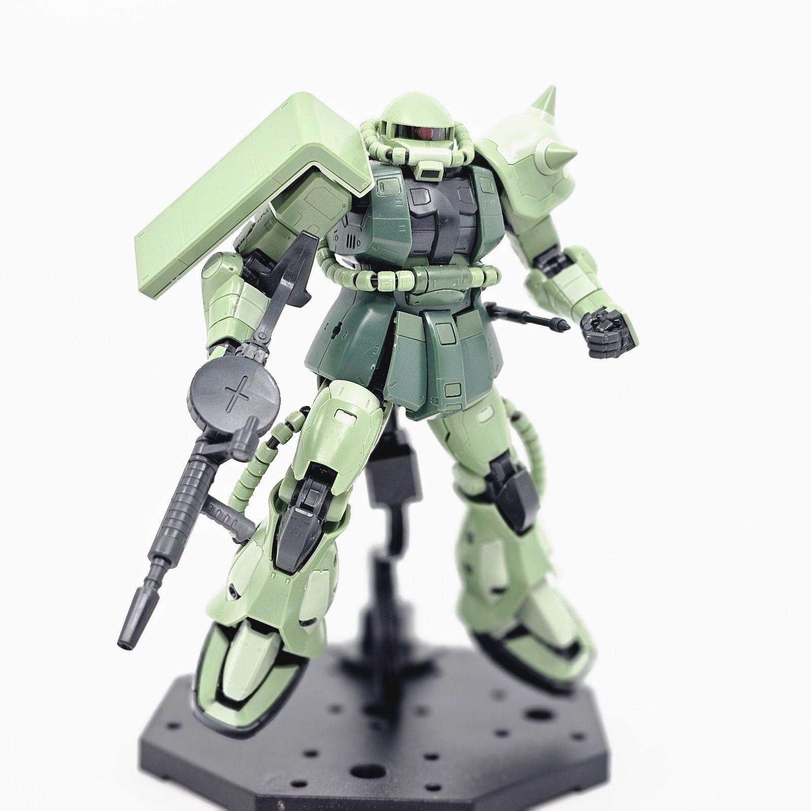 RG ザクⅡ EG ガンダム（一番くじクリア）素組み ガンプラ リユース品