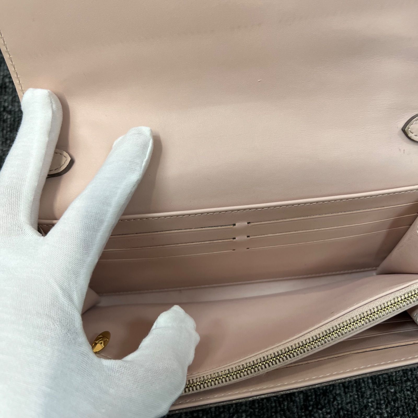 s)LOUIS VUITTON ルイヴィトン ヴェルニ チェーンウォレット 