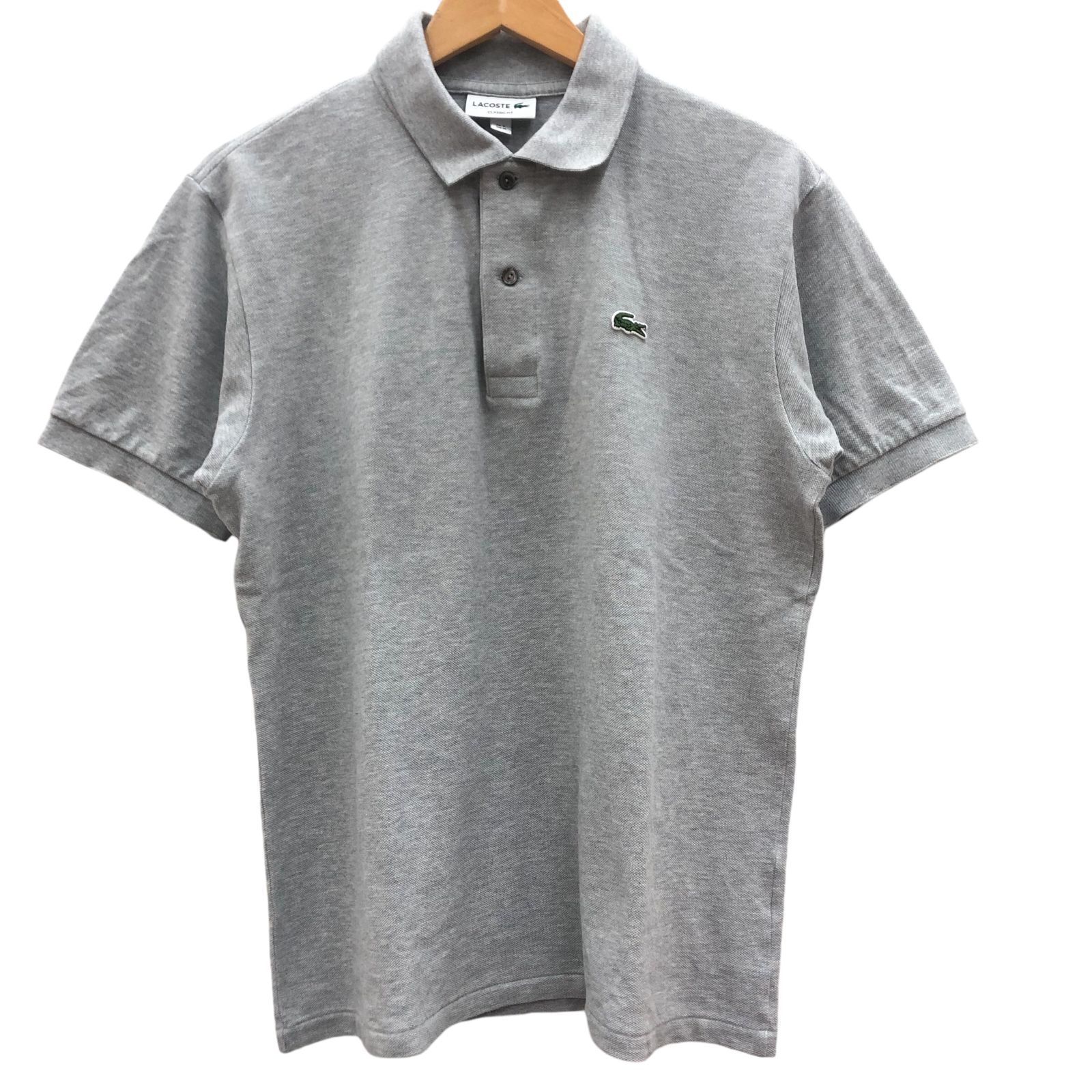 70.LACOSTE CLASSIC FIT 杢・半袖ポロシャツ