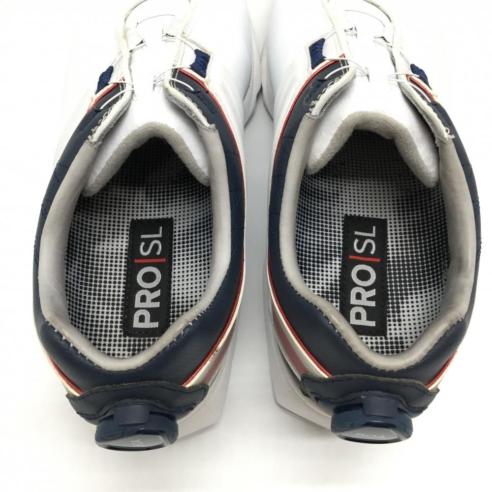 FootJoy ゴルフシューズ 男性用 白/黒/ネイビー フットジョイ（FOOTJOY） PRO/SL カーボン Boa スパイクレス