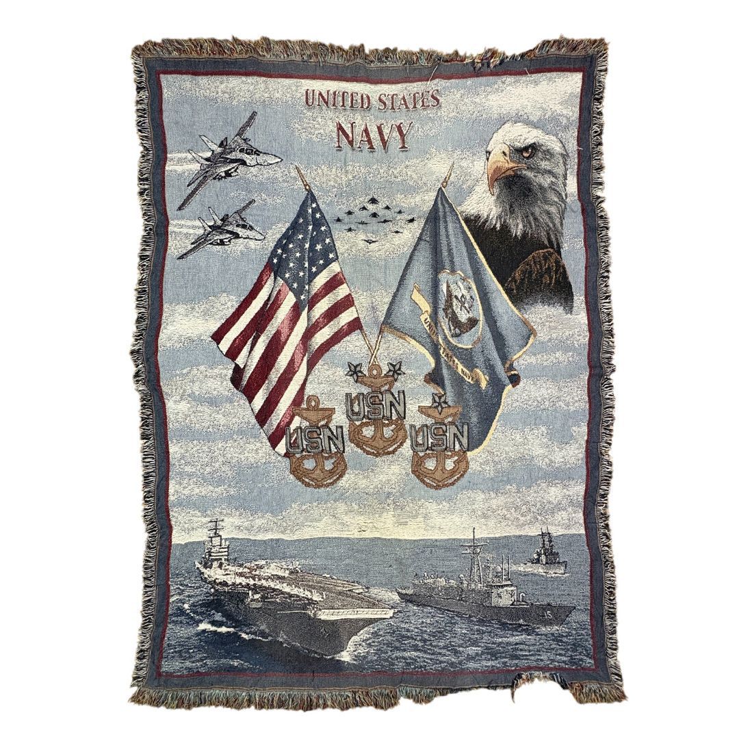 ラグ カーペット US NAVY 米海軍 1586