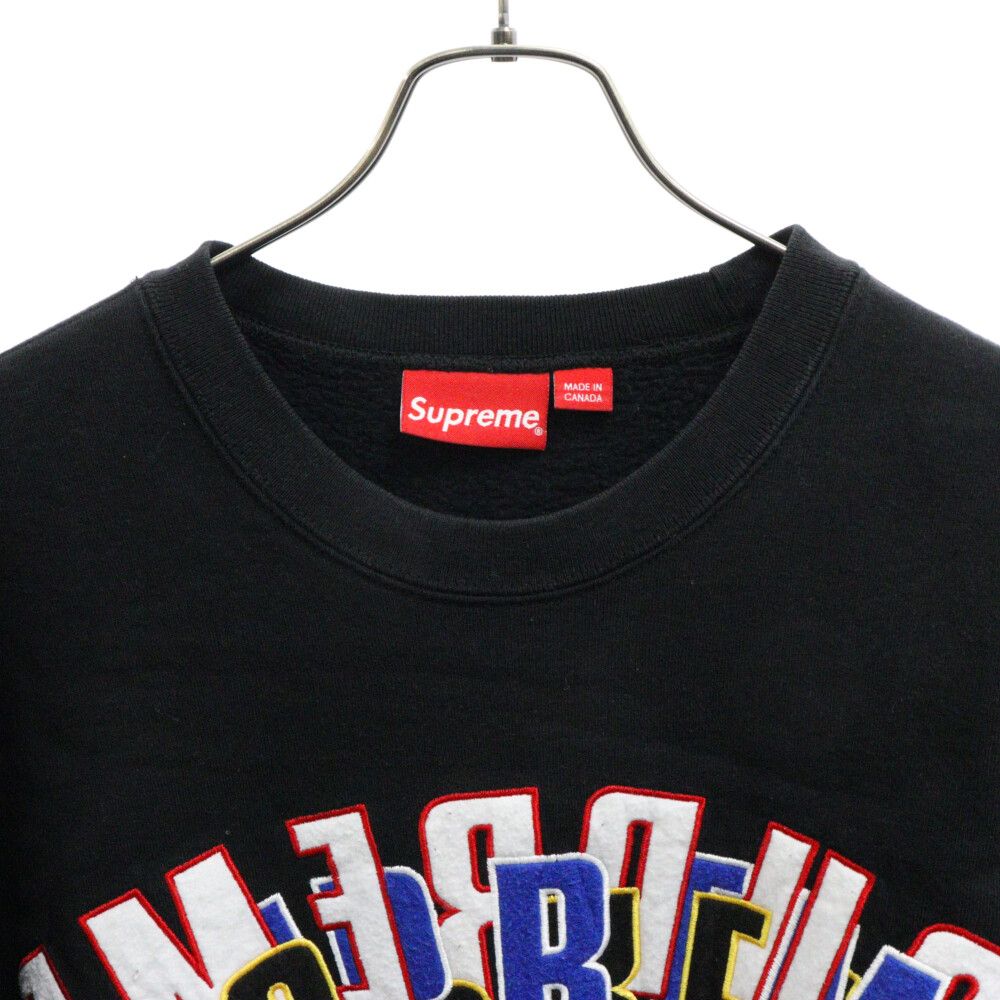 Supreme Stacked Crewneck スウェット トレーナー☆（SUPREME