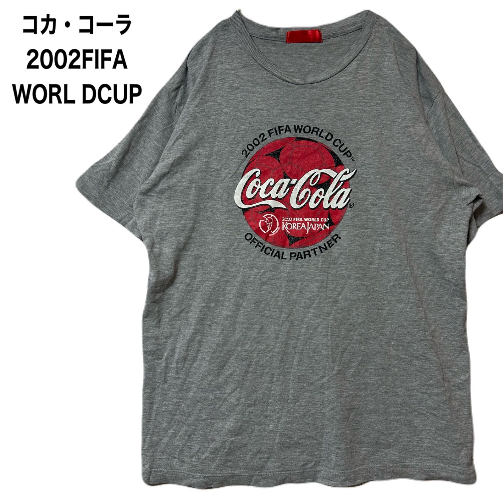 Cocacola ✖︎Fifaworldcup コラボ VINTAGEシャツ Cocacola ✖︎Fifaworldcup コラボ VINTAGEシャツ ずばりコーラ