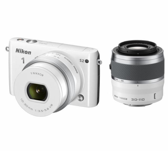 Nikon 1 V2 ダブルレンズキット ミラーレス一眼カメラ ホワイト Amazon | Nikon ミラーレス一眼 Nikon 1 V2 ダブルレンズキット