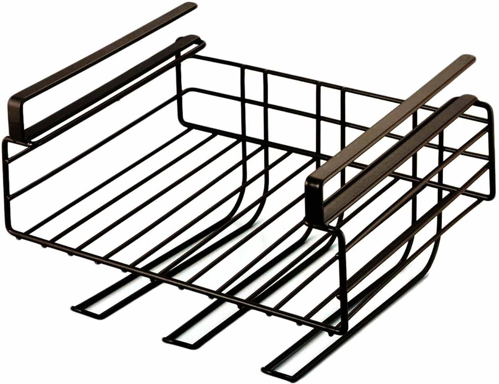 【人気商品】下村企販 戸棚下 ラック キッチン吊り戸棚下 【日本製】 30×25.5×17.5cm ブラウン 27069 燕三条