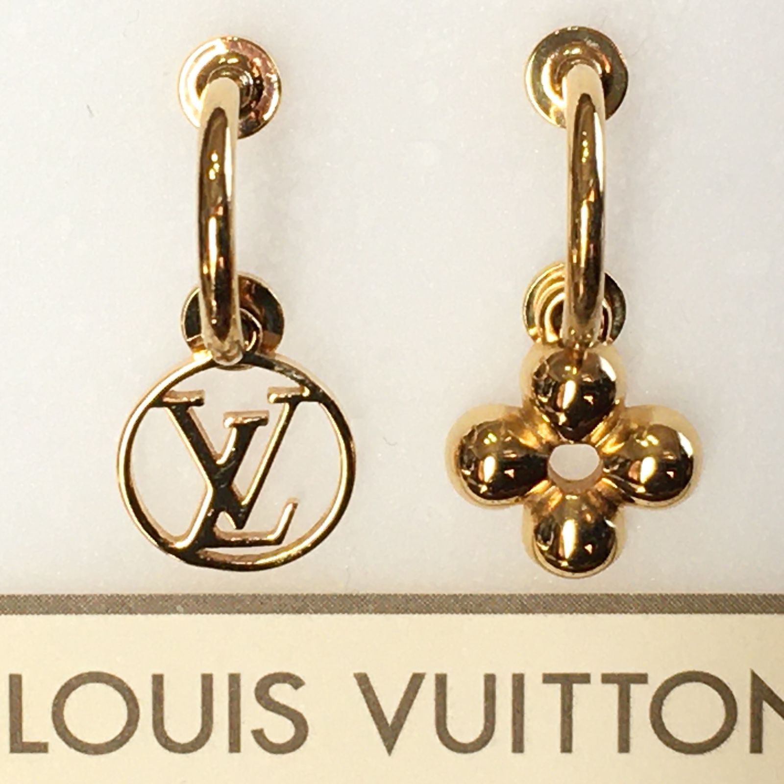 ルイヴィトン ♡ ブックル ドレイユ ブルーミング　ピアス ✨美品✨ルイヴィトンピアスブックルドレイユブルーミング モノグラム