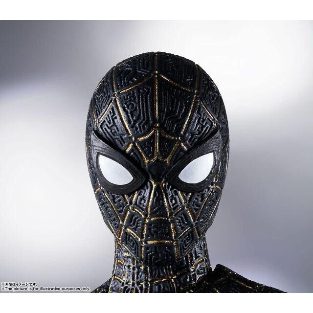 スパイダーマン ブラック＆ゴールドスーツ 初回特典付き レビュー】S.H.figuarts スパイダーマン ブラック＆ゴールド
