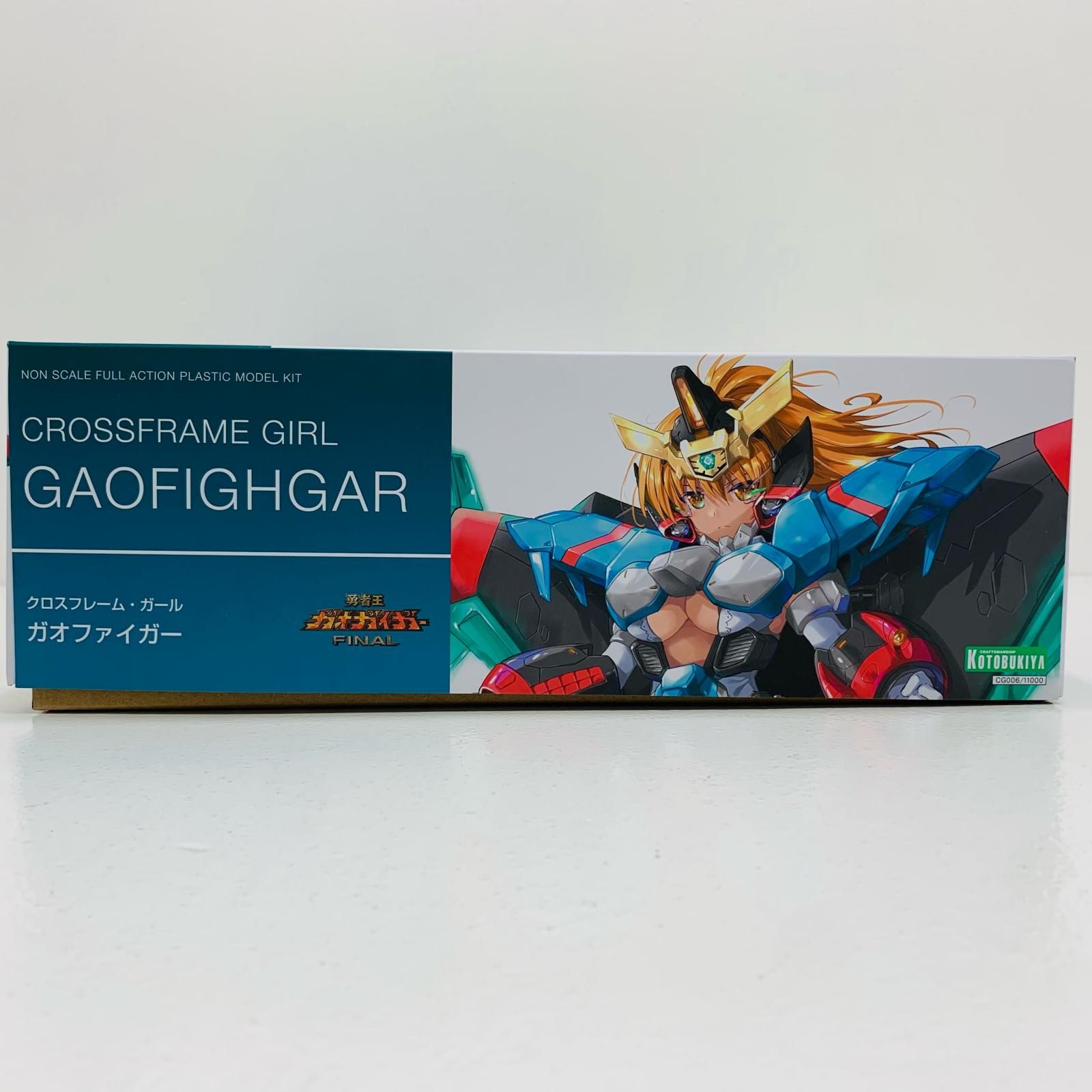 中古 プラモデル 勇者王ガオガイガー クロスフレーム・ガール ガオガイガー 2023年製 CG001X 【739】 Amazon | 壽屋(KOTOBUKIYA) 勇者王ガオガイガー クロスフレーム