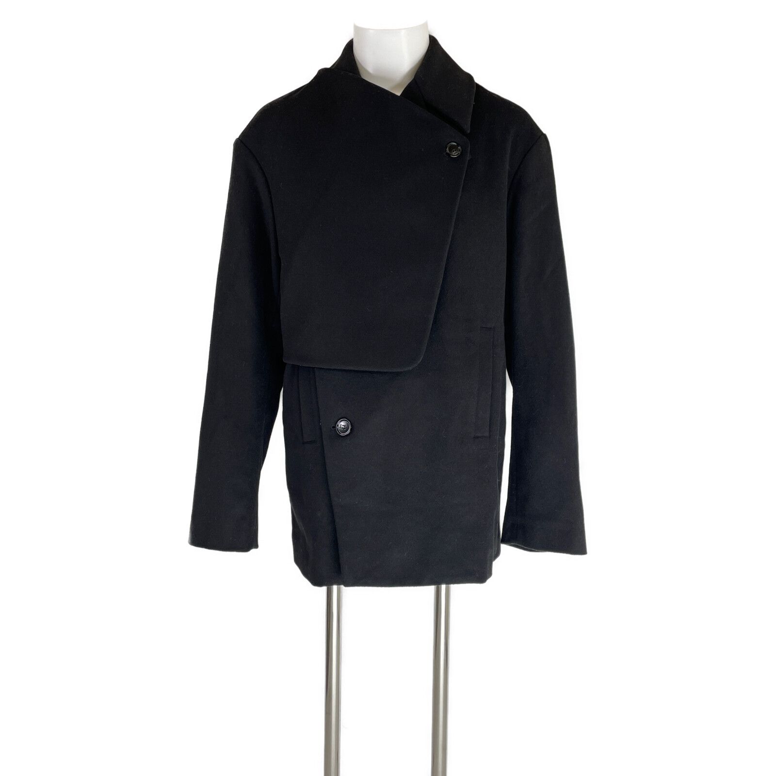 Dior HOMME ディオールオム 【国内正規】943C435B4703 FRONT PANEL PEA COAT ウール フロントパネル ピー 50