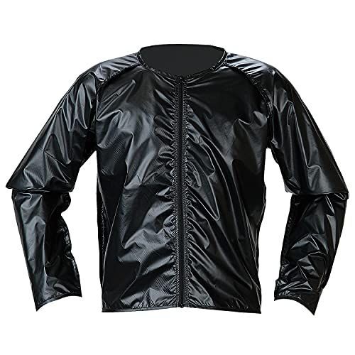 ブラック_XL TAICHI(RSタイチ) 軽量 コンパクト 収納袋付属 防風インナージャケット RSU232 BLACK XL