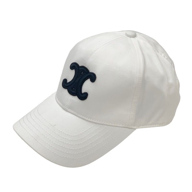 未使用 セリーヌ CELINE キャップ 帽子 ベースボールキャップ ロゴ