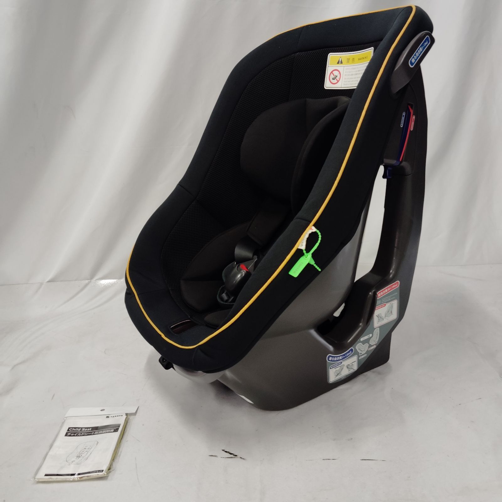 タカタ　チャイルドシート　TKAMZ001 ブラック　インナークッション付き 極美品 Takata タカタ TKAMZ001 チャイルドシート ブラック 黒