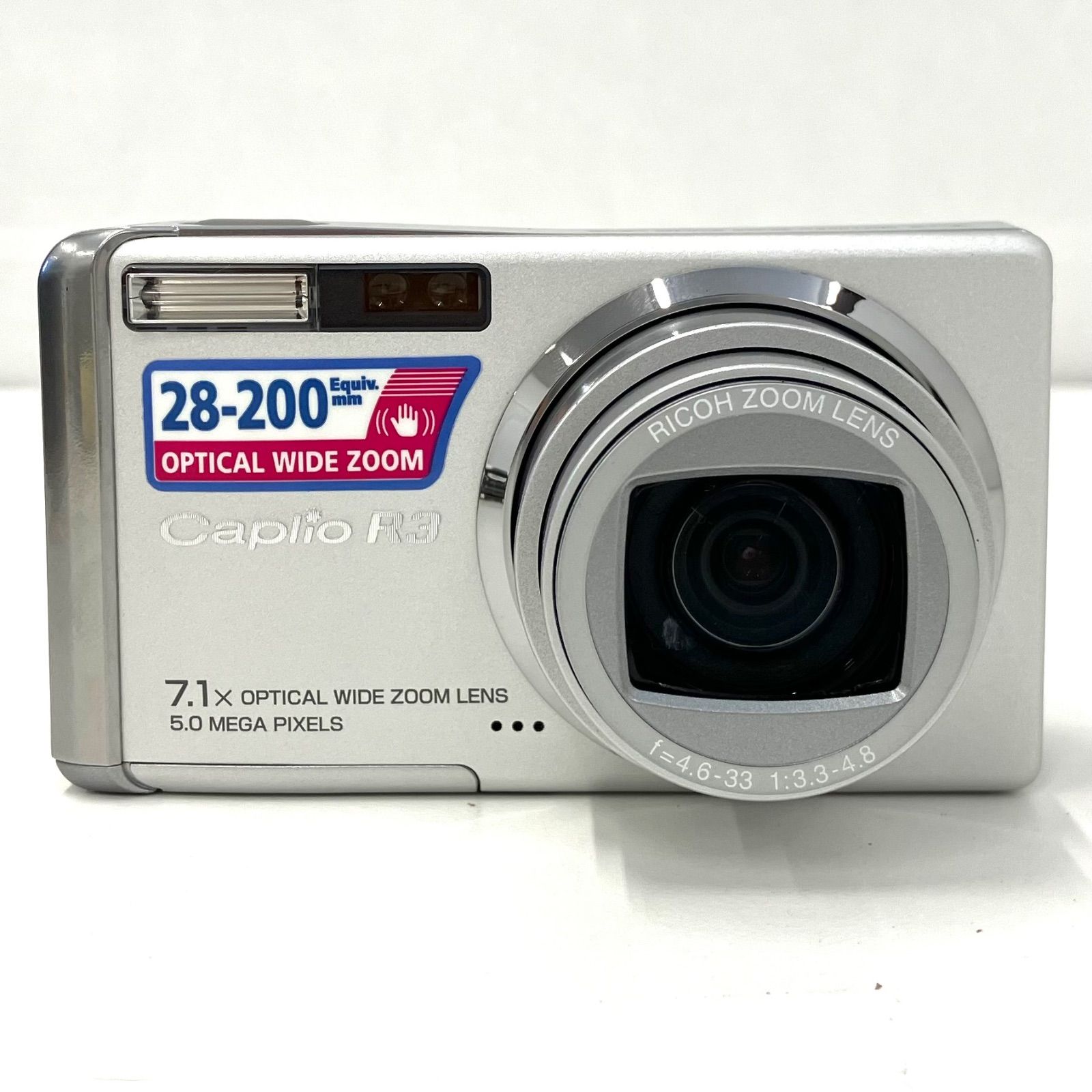 RICOH リコー Caplio R3 コンパクトデジタルカメラ シルバー 非常に良い】 RICOH リコー Caplio R3 シルバー CAPLIO R3 【公式通販】