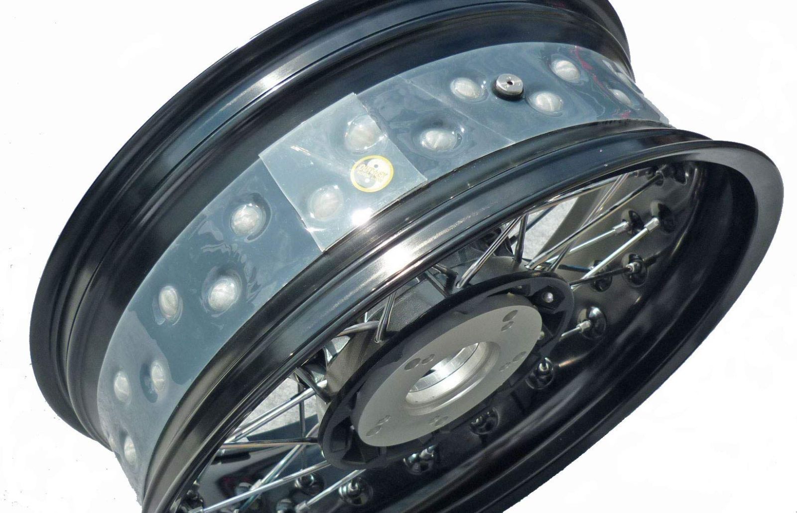 DID 他 前後セット ボンネビルT120 タイガー885I Triumph クリア-チューブレスキット アウテックス