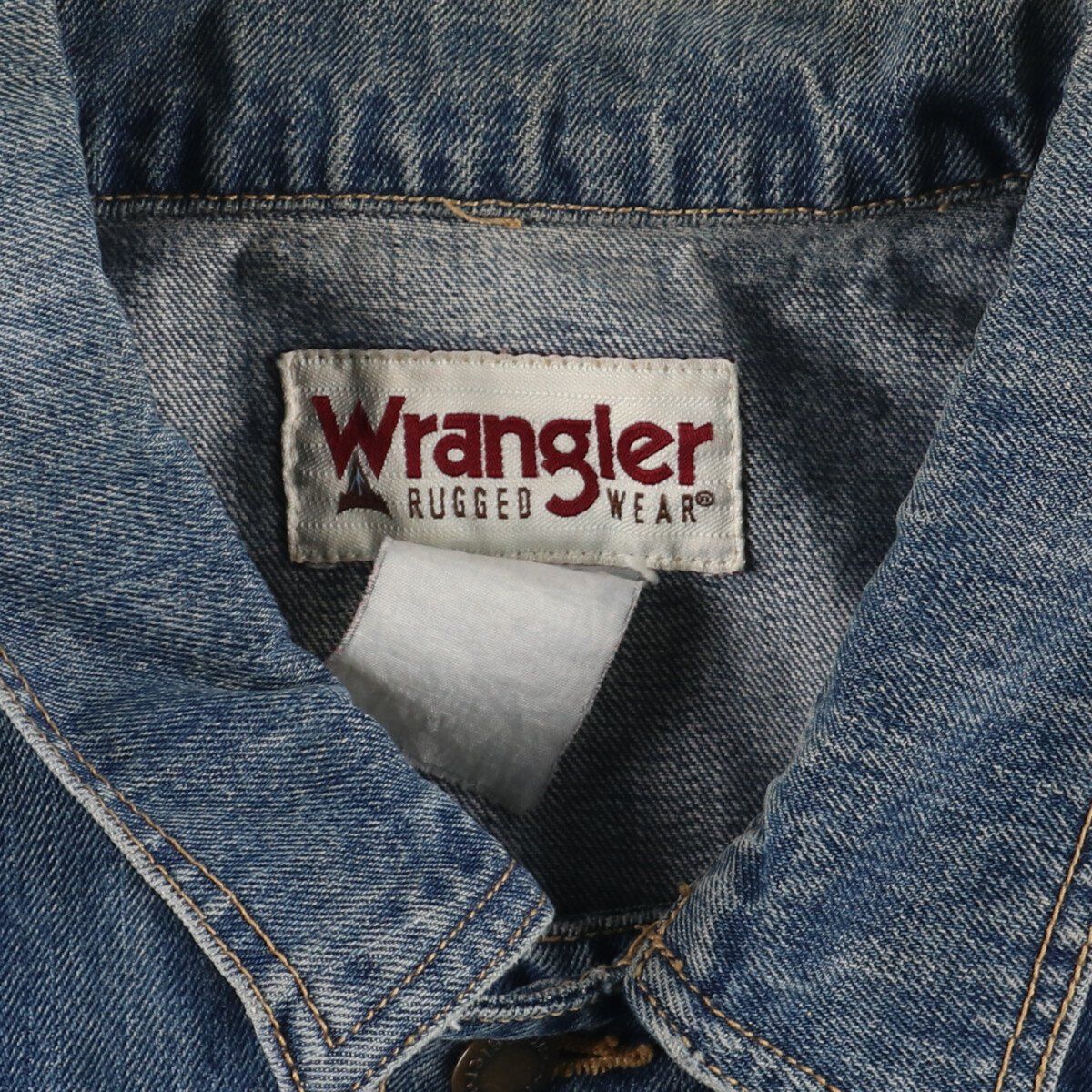 ラングラー Wrangler RUGGED WEAR デニムジャケット Gジャン メンズXL /eaa347885