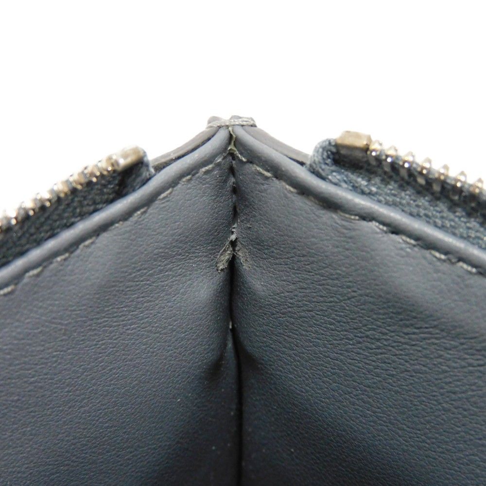 ボッテガヴェネタ カーフスキン デボス イントレチャート ポーチ 財布