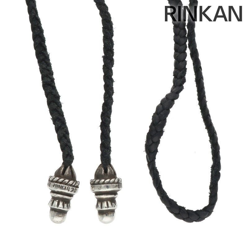 CHROME HEARTS レザーブレード ボロチップ クロムハーツ 革紐 クロム