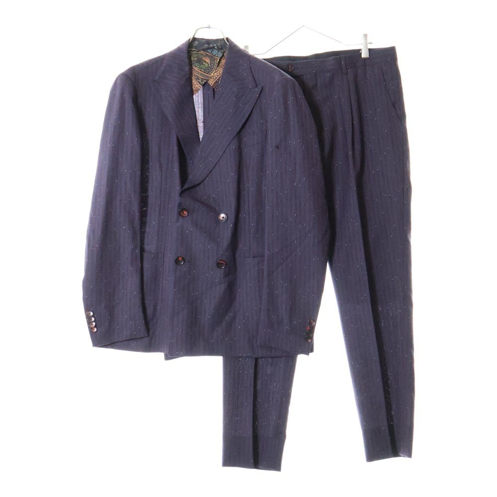 ETRO (エトロ) 19SS セットアップスーツ ストライプ総柄 ウール