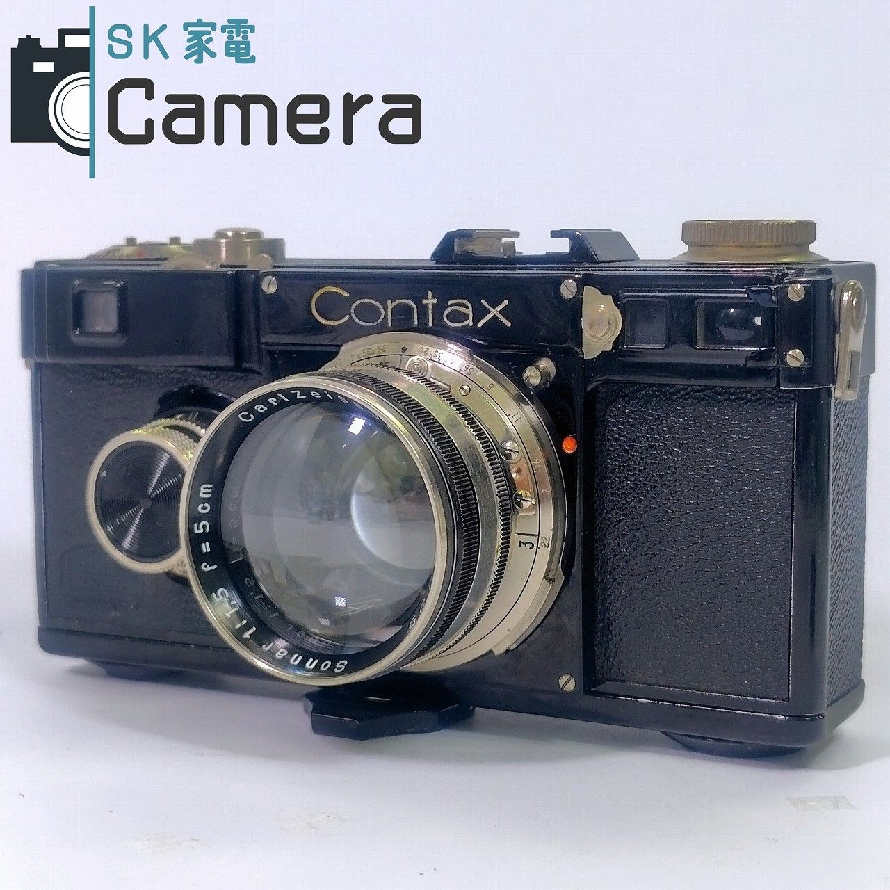 CONTAX I型 Carl Zeiss Jena Sonnar 5cm F1.5 ニッケル ZEISS