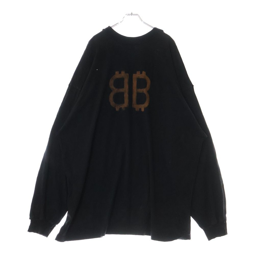【関税込み】Balenciaga ブラック ノット 長袖トップス Amazon | [バレンシアガ]ロングTシャツ トップス ロングスリーブ