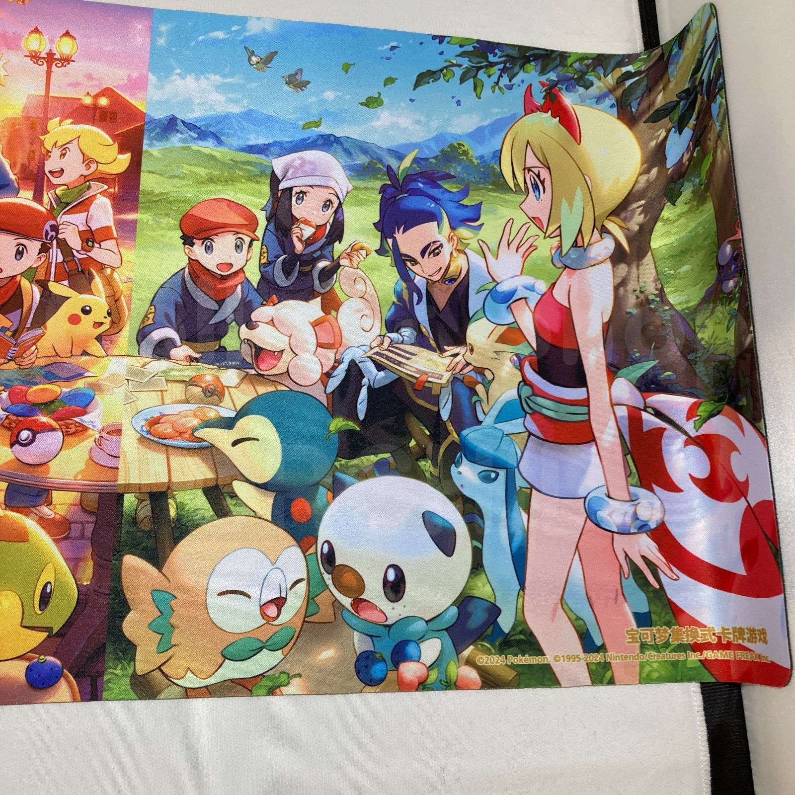 海外版 ヌオー&ヒスイウパー ドオー プレイマット ラバーマット ポケモンカード 海外版 ヒスイウパー ドオー プレイマット ラバーマット
