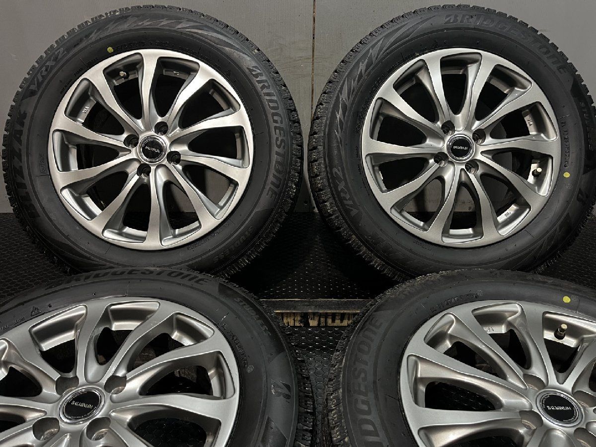 BS BLIZZAK VRX2 195|65R16 スタッドレス BS BALMINUM T10 16インチ 6J4HPCD100 40 20年製 バリ溝 ライズ ロッキー KTA171