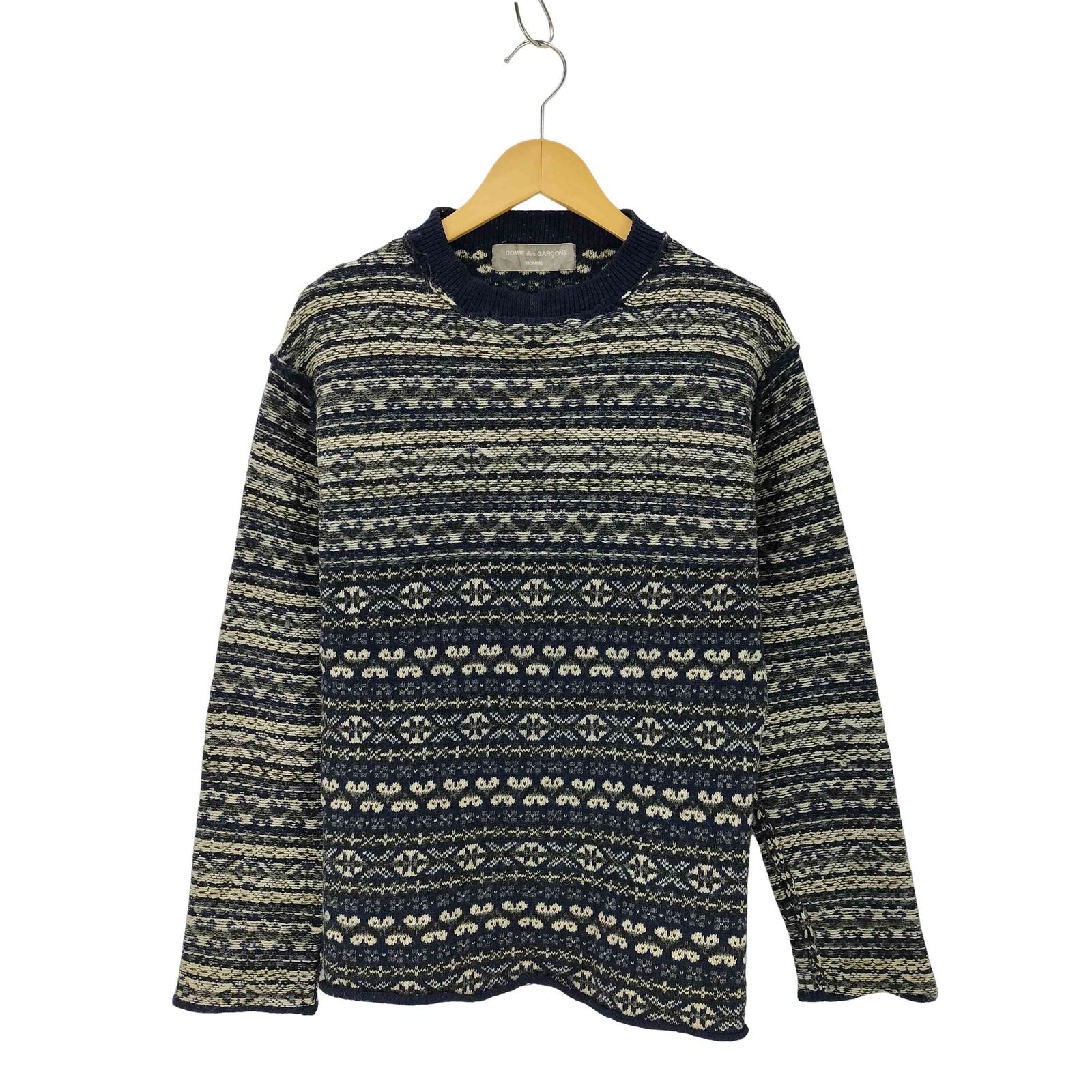 COMME des GARÇONS HOMME 切り替えニット archive コムデギャルソン