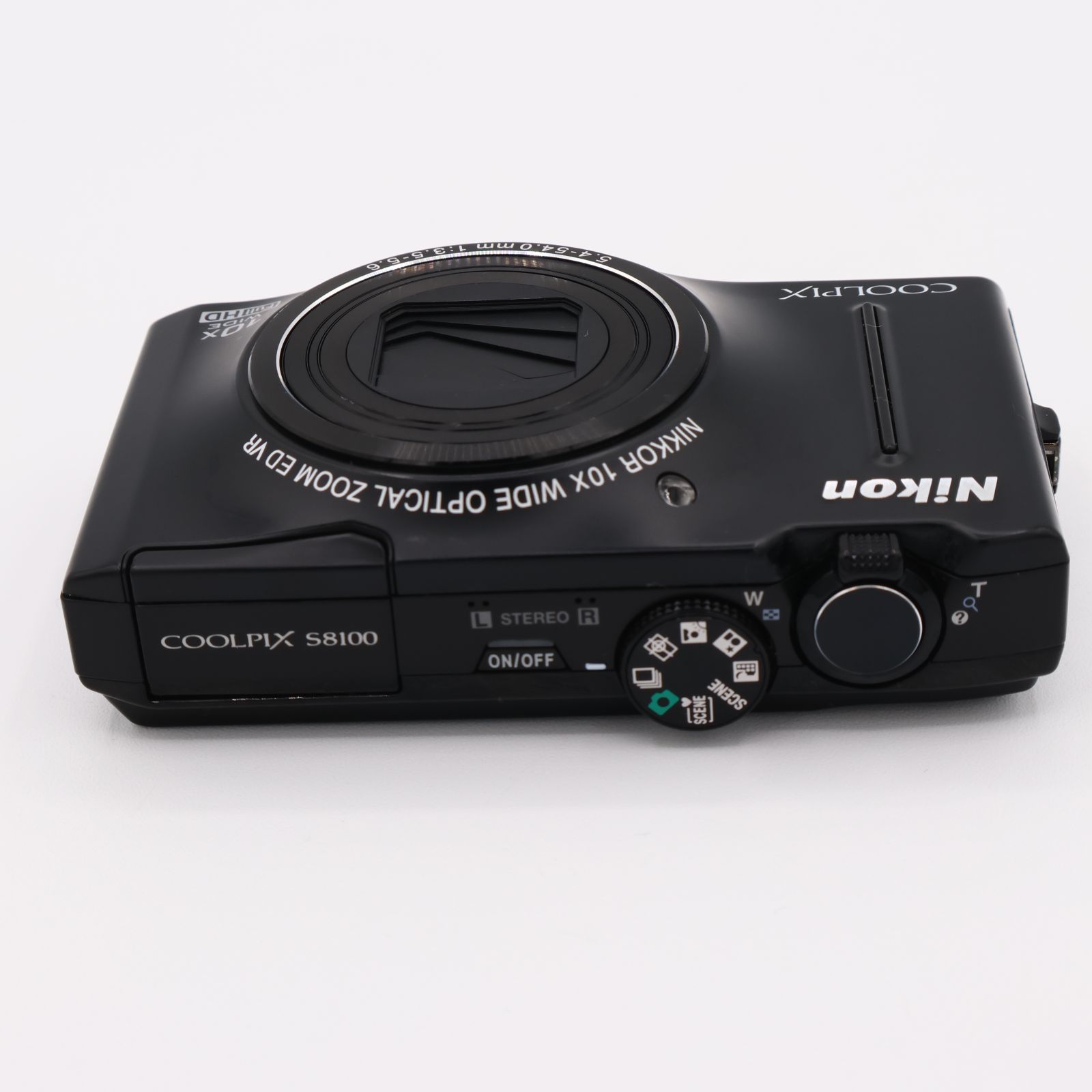 Nikon デジタルカメラ COOLPIX S8100 公式 ノーブルブラック S8100BK