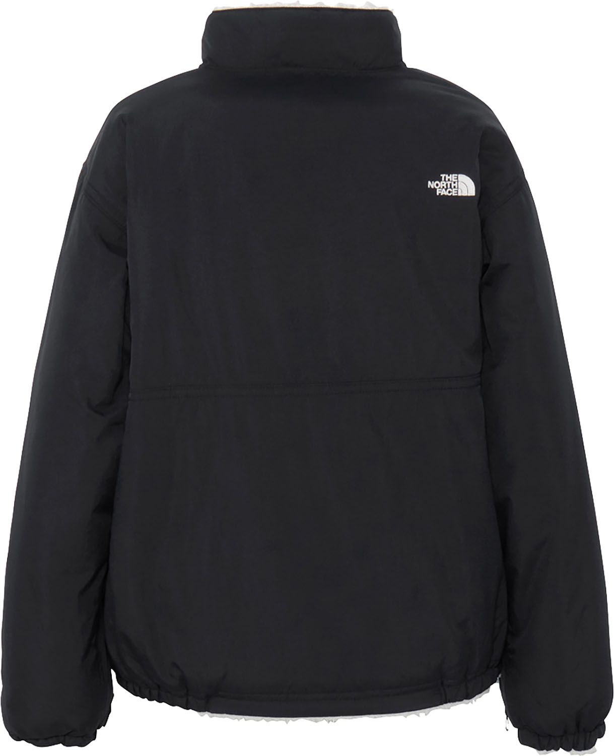 ザ ノース フェイス THE NORTH FACE アウトドア キッズ リバーシブルコージージャケット 子供 ジュニア フリース アウター 上着 軽量 撥水 秋冬 防寒着 通学 普段使い おでかけ キャンプ フルジップ NYJ KF ブラック×フォッシルアイ