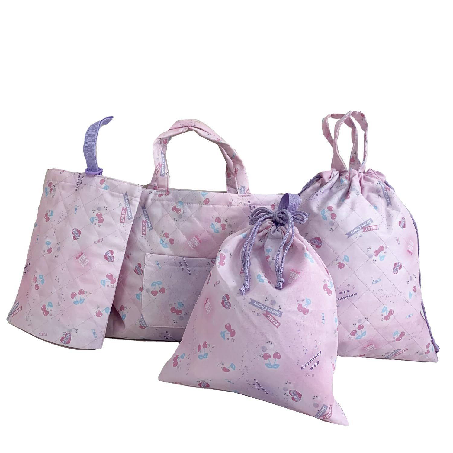 チェリー ストリームマーケット レッスンバッグ 入園入学 4点セット