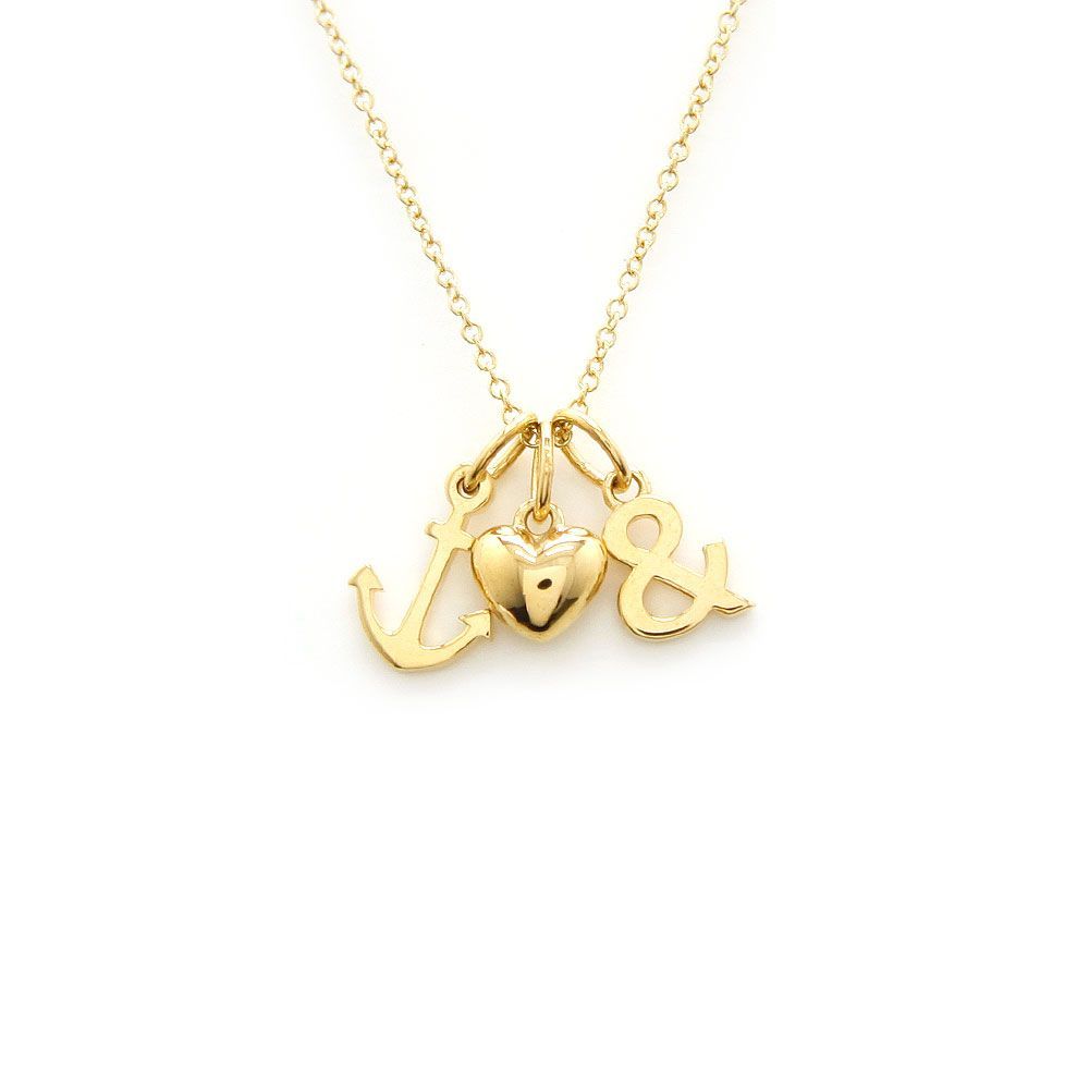 TIFFANY & CO. ティファニー ネックレス K18YG - 4800724N0043 チェーン ネックレス イエローゴールド、18インチ（約 45.7CM