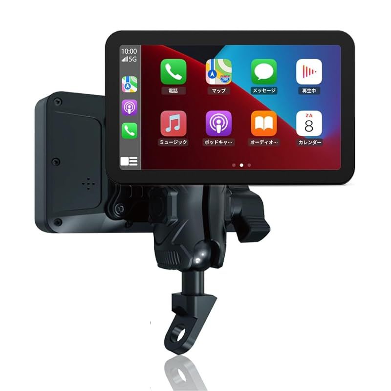 Kaedear カエディア バイク スマートモニター バイク用 モニター DFS カープレイ|アンドロイドオート ナビ 耐熱ヒートシンク 屋内|屋外DFS搭載 モード切替 屋外使用対応 KDR-D11 スマートライドディスプレイ