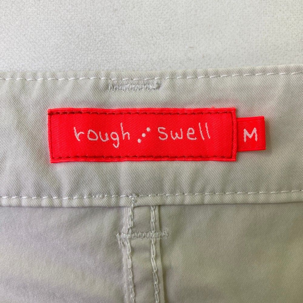 サイズ：M ROUGH&amp;SWELL ラフアンドスウェル  ストレッチパンツ  ホワイト系 [240101442882] ゴルフウェア レディース ストスト サイズ：M ROUGH&SWELL ラフアンドスウェル ストレッチパンツ