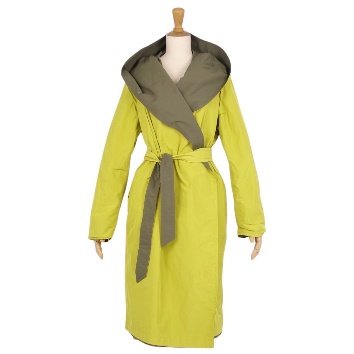 美品 マックスマーラ Max Mara CITY コート ベルト付き リバーシブ
