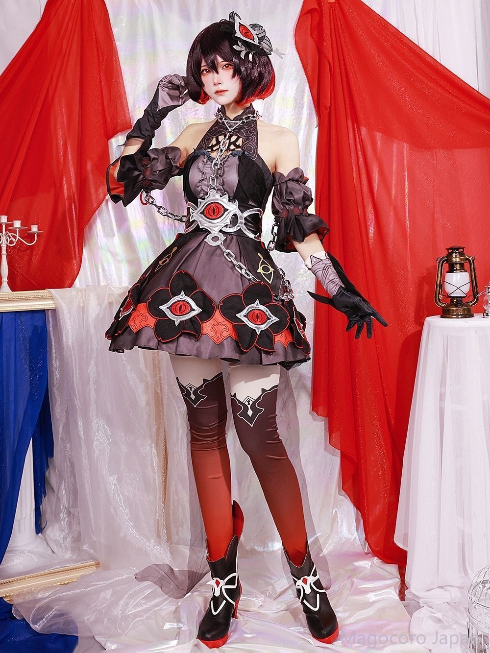 cosplay服崩壊3rdアニメロリータ衣装ゲーム女性二次元彼岸双生コスチュームヒルコス