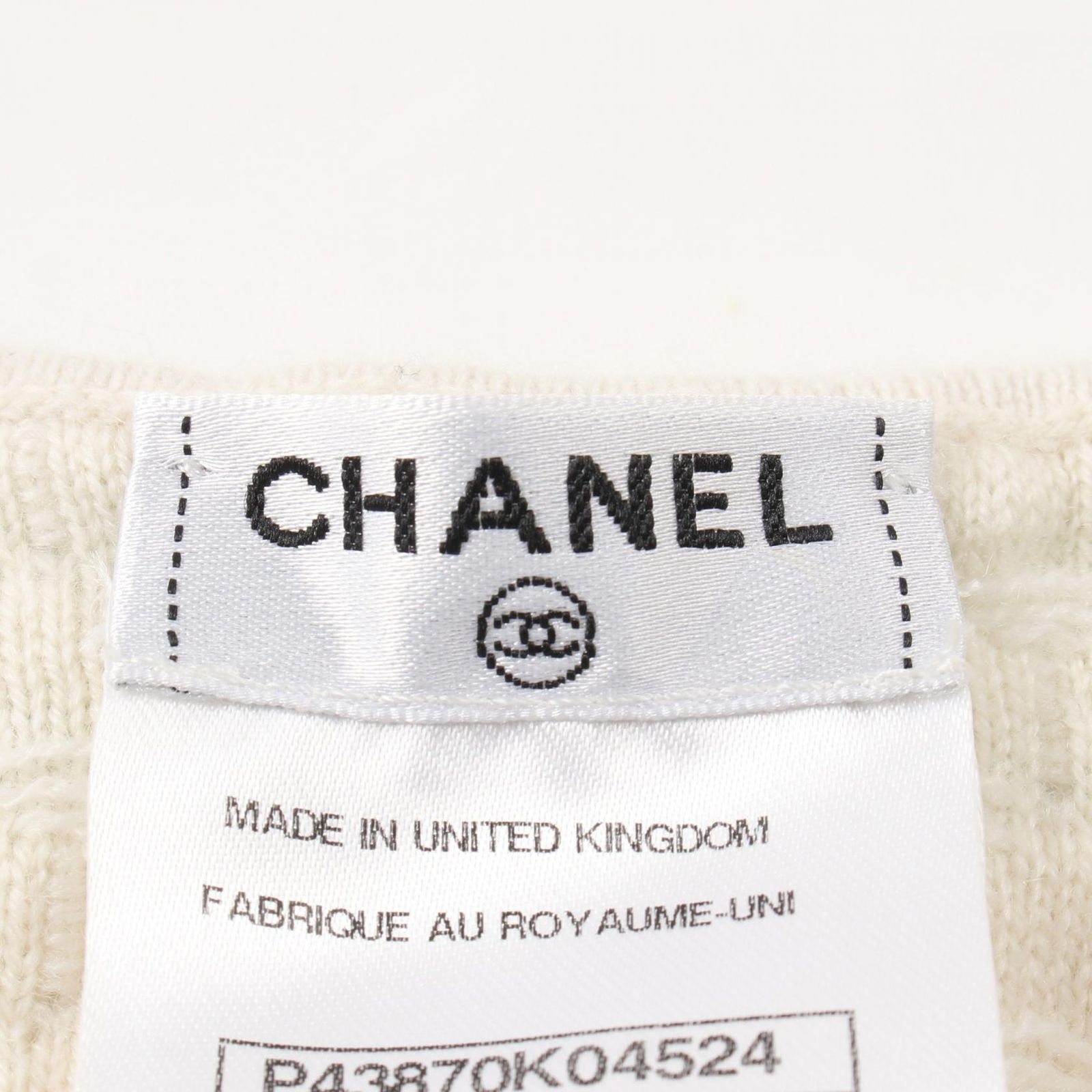 シャネル CHANEL ノーカラージャケット ココマーク パールボタン